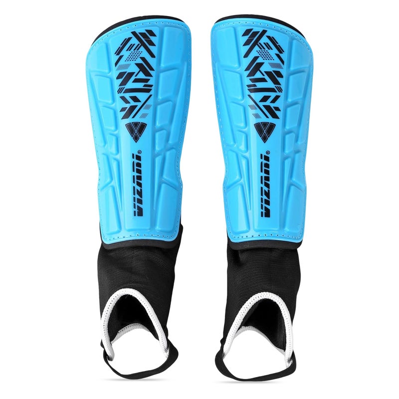 VIZARI Malaga Soccer Shinguard | Durable Soccer Shin Guard with Tough Protection & Elastic Straps | Breathable, Moisture-Wicking Youth Soccer GearProduct - Image 1